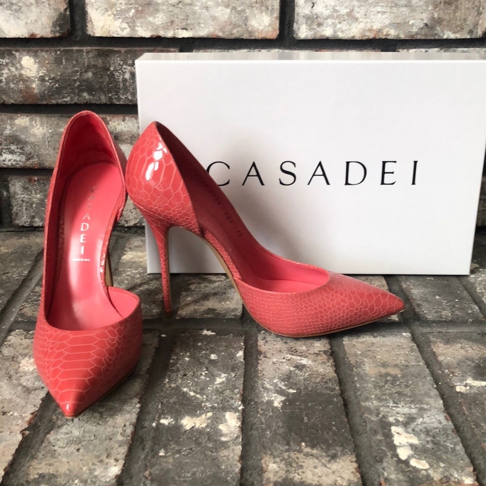 Pink Casadei pumps
